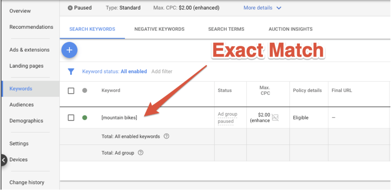 Using Keyword Planner Effectively For Google Ads Keyword Planner Screen Shot 2022 02 08 at 12.22.24 PM White Fox Studios