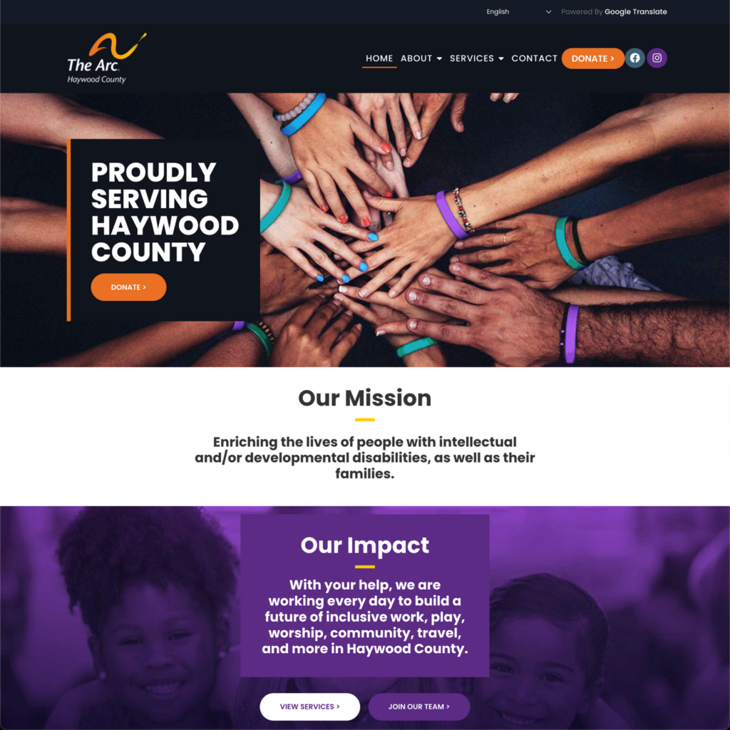 Web Design Web Design projects the arc haywood White Fox Studios