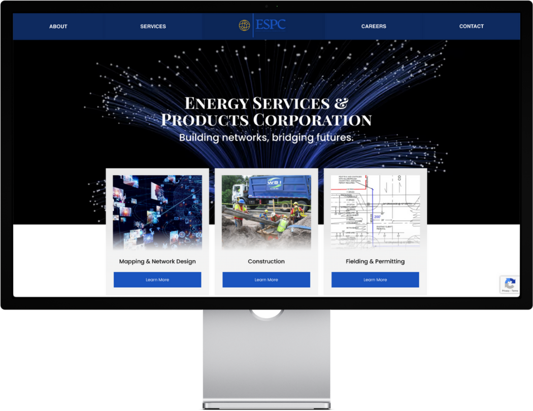 Our Work website desktop espc fl White Fox Studios